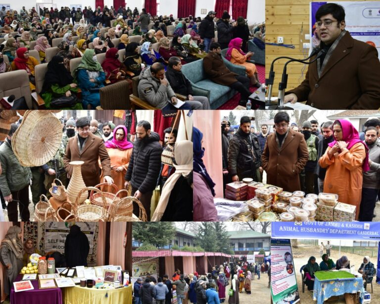 Women Entrepreneurship Mela organised in District Ganderbal under Mission Yuva; DC Ganderbal calls for greater women participation in entrepreneurship