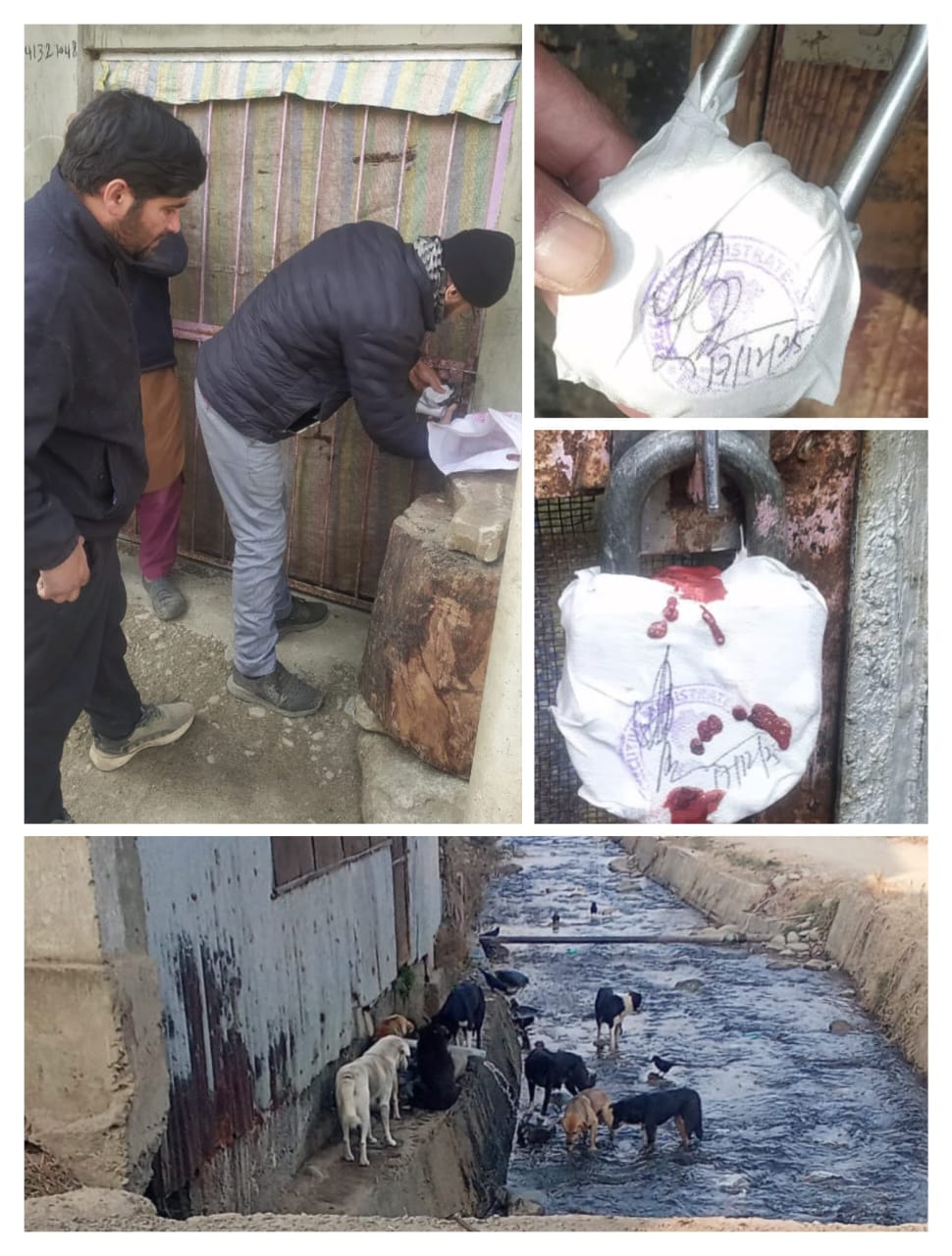 Two slaughter houses sealed for unhygienic practice