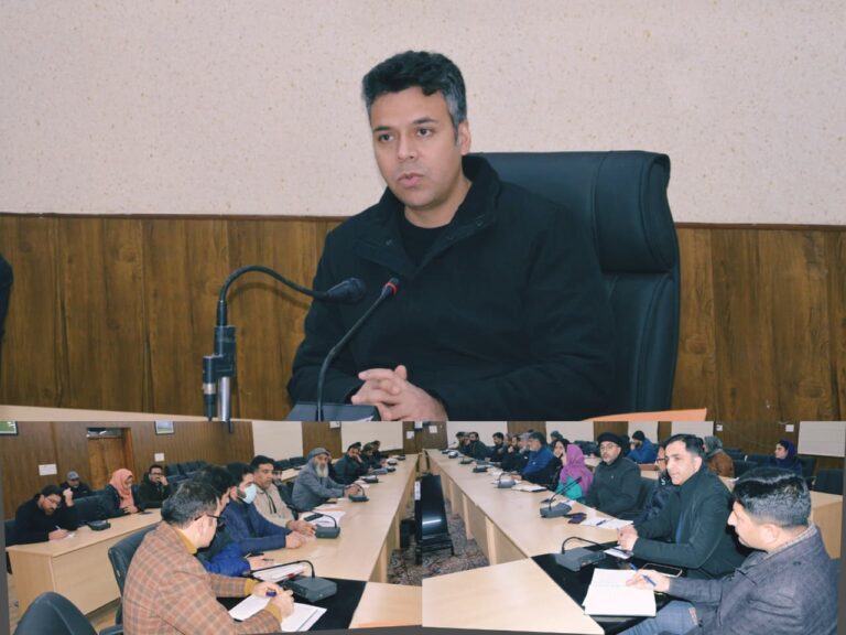 Good Governance Week 2025:  DC Budgam Reviews Action Plan for ‘Prashasan Gaon Ki Ore’ Outreach Campaign.