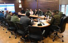 IGP Kashmir reviews monitoring of under-trial cases in Kashmir zone at PCR Kashmir