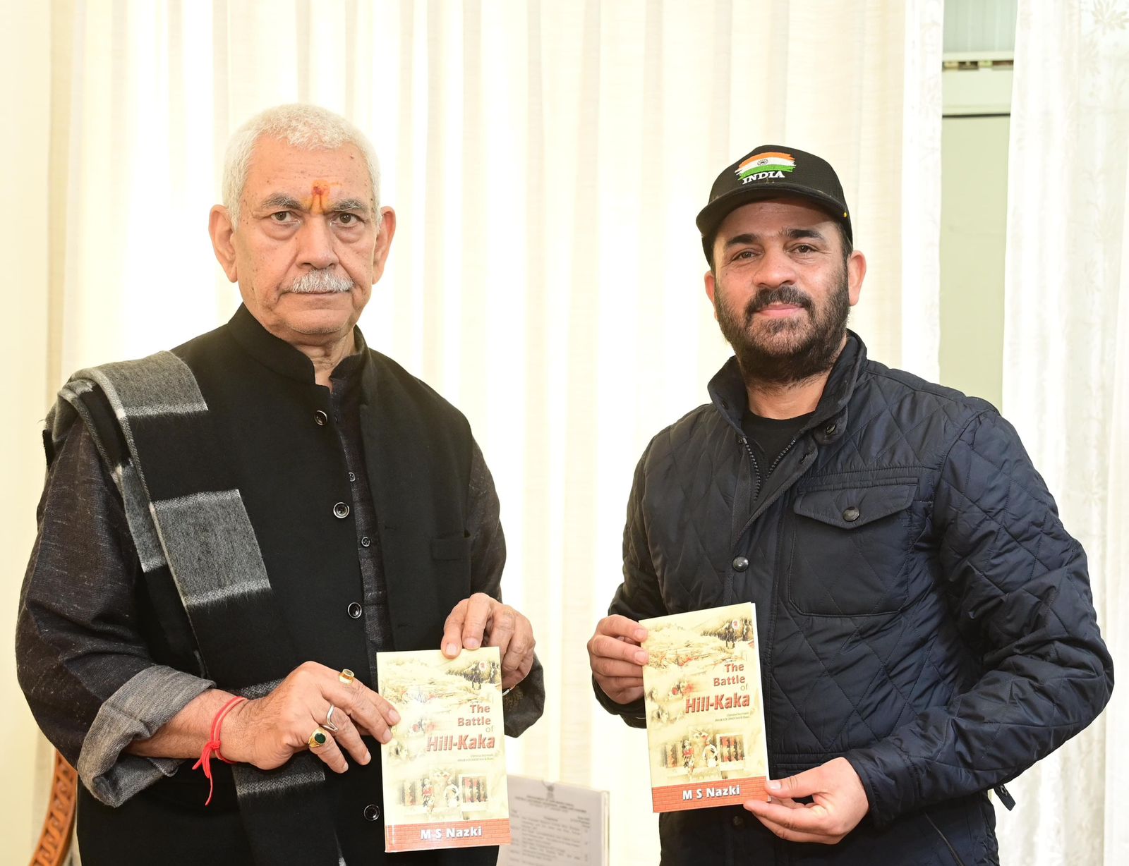 LG Shri Manoj Sinha Releases Book on Operation Sarp Vinash at Lok Bhawan Jammu