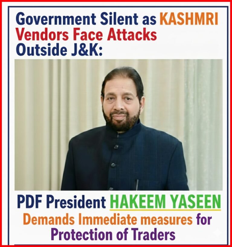 Government Silent as Kashmiri  Vendors Face Attacks Outside J&k.