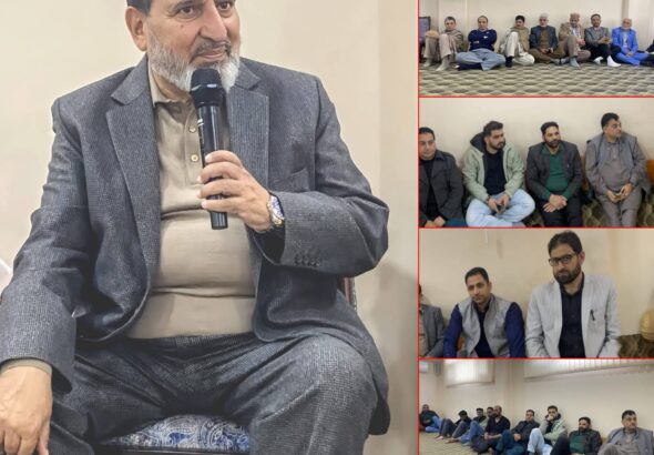 Apni Party Holds provincial meeting in Srinagar