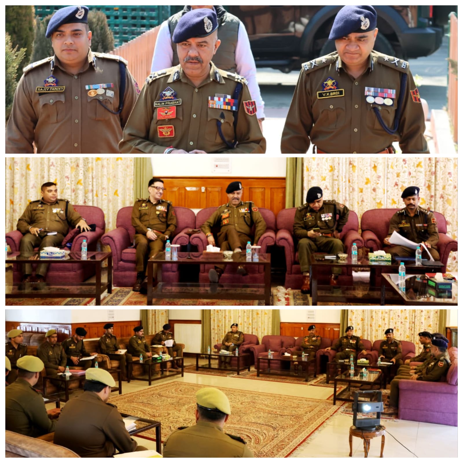 DGP J&K Shri Nalin Prabhat Reviews Security Scenario in District Budgam, Calls for Focused Action Against Terror Ecosystem