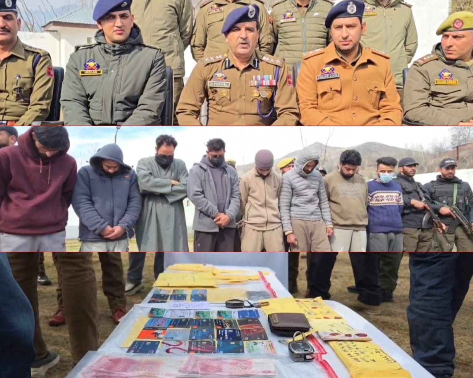 ₹209 Crore Online Investment Scam Busted in Ganderbal; 9 Held in Transnational Fraud Network