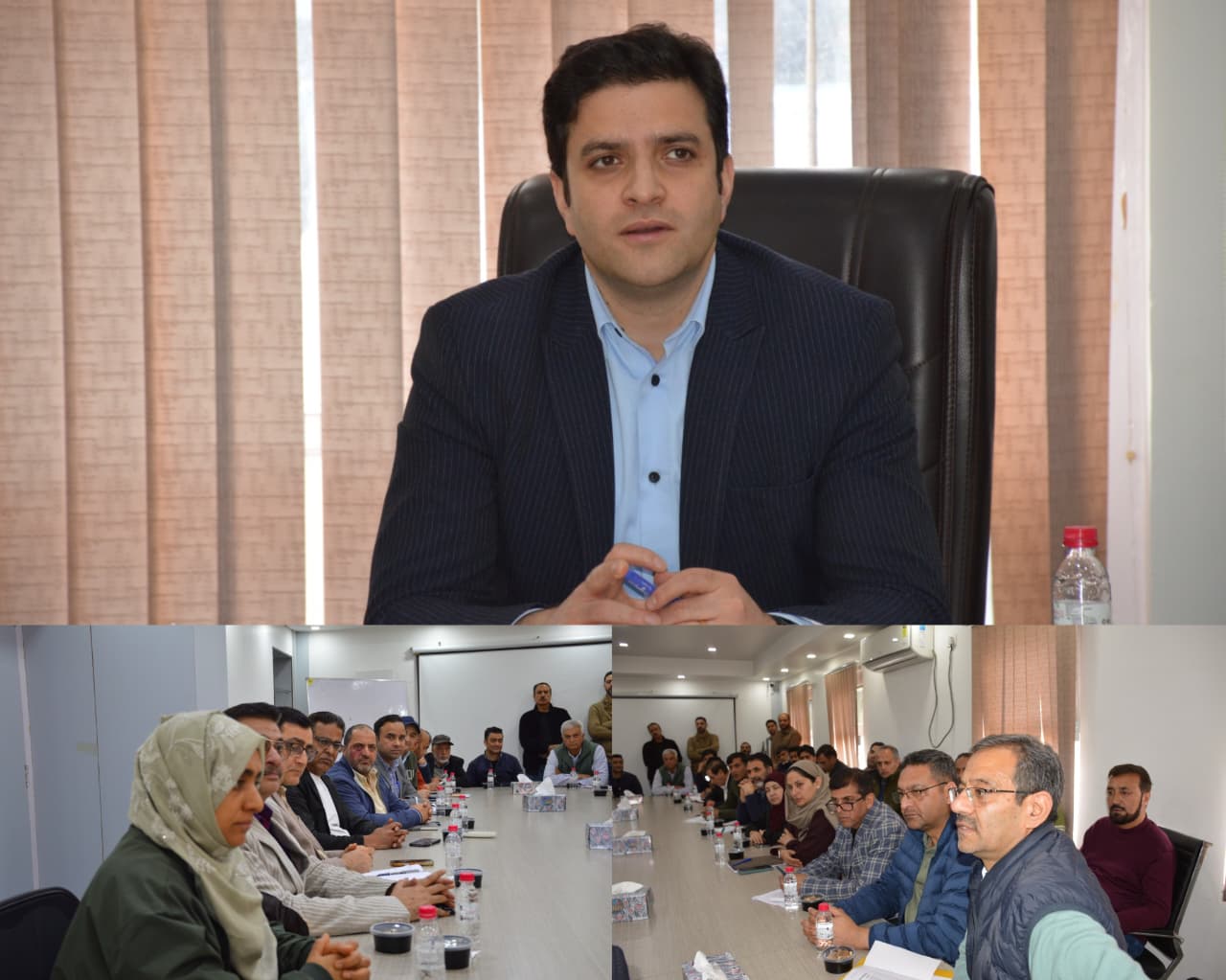 DC Budgam Visits Industrial Estate Rangreth,Chairs Review Meeting , focuses on infrastructure upgradation.