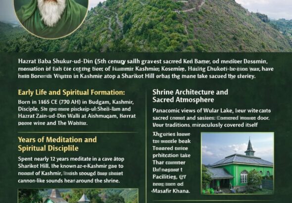 Hazrat Baba Shukur-ud-Din (RA): A Spiritual Beacon of the Rishi Order in Kashmir