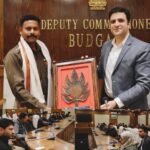 District Administration Budgam Bids Farewell to Outgoing SSP Nikhil Borkar, DC Budgam Athar Aamir Khan Chairs Farewell Function